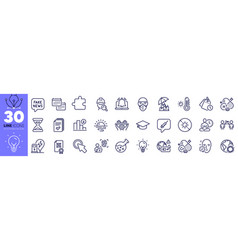 Puzzle Vaccine Message And No Sun Line Icons Pack