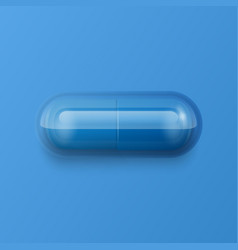 3d Realistic Blue Pharmaceutical Medical