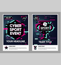 Cyber Sport Poster Electronic Games Backgrounds