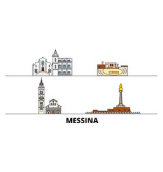 Italy Messina Flat Landmarks