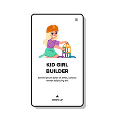 Engineer Kid Girl Builder