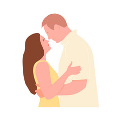 Man And Woman Hugging