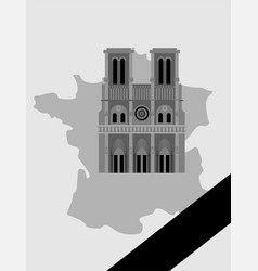 Notre Dame De Paris Fire Burning Rohistoric