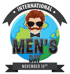 International Mens Day Poster Design