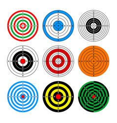 Shooting Range Paper Targets Round Target With