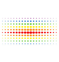 Tomato Vegetable Spectrum Halftone Array