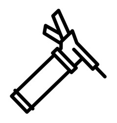 Window Sealant Icon Outline Style