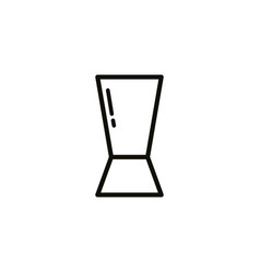 Bar Jigger Line Icon