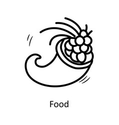 Food Outline Icon Design Medi