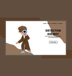 Search Detective Kid Boy