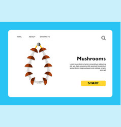 Dried Mushrooms Icon