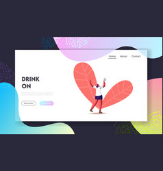 Woman Walking With Jar Moonshine Landing Page