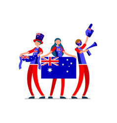 Australian Flag Australia People