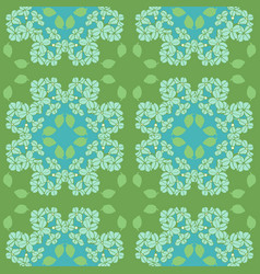 Blue Hydrangea Repeat Pattern Seamless