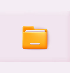 Folder With Files 3d Web