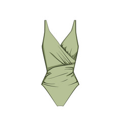 Body Swimsuit Woman Cartoon