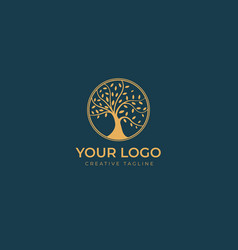 Creative Nature Trees Elegant Logo