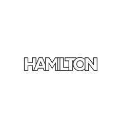 Hamilton In The Canada Emblem Design Features