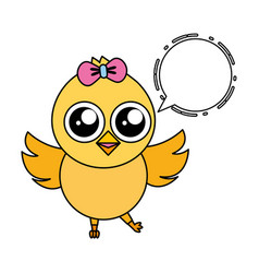 Cute Chick Female Cartoon