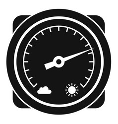 Change Barometer Icon Simple Style