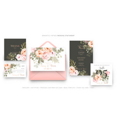 Romantic Vintage Wedding Stationery Design