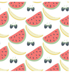 Summer Fruit Seamless Pattern