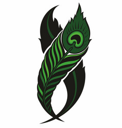 Peacock Feather Logo