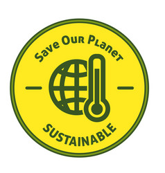 Save Our Planet Sustainable Products Labels