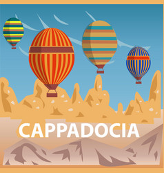 Hot Air Balloons In Cappadocia Turkey