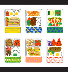 School Lunch Boxes For Kids Or Take Away Food