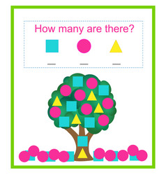 Math Activity For Children How Many