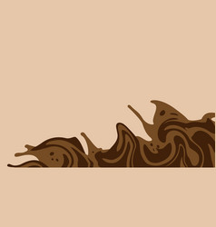 Coffee Or Chocolate Liquid Texture