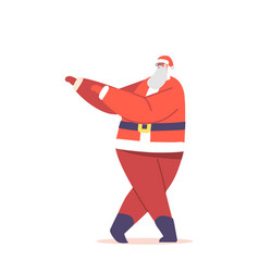 Cool Santa Claus Dancing Christmas Character