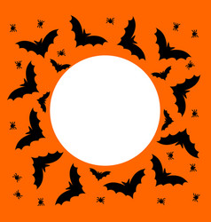 Halloween Banner Square With Place For Text