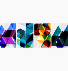 Colorful Bright Triangles With Various Colors