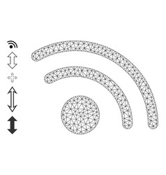 Mesh Network Wi-fi Access Point Icon