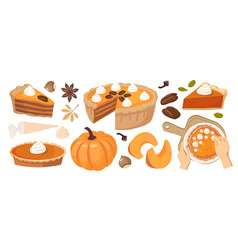 Pumpkin Pie Set