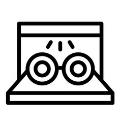 Repair Dishwasher Heater Icon Outline Style