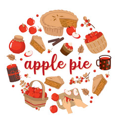 Apple Pie Circle Set