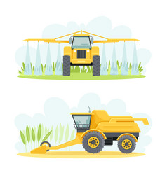 Agricultural Farming Machinery With Sprayer