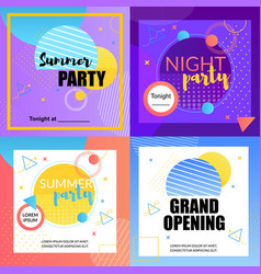 Night Party Summer Party Grand Opening Disco Bar