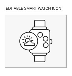 Electronic Device Line Icon