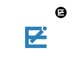 Letter Ie Ei Monogram Logo Design