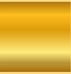 Gold gradient smooth texture empty golden metal Vector Image