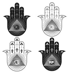 Hamsa Protection Symbol Design