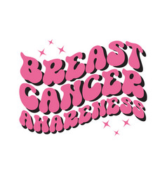 Breast Cancer Awareness Quote Typography