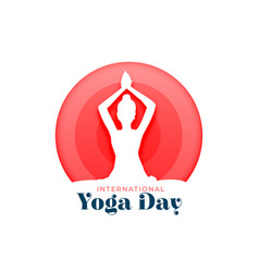 21st June International Day Of Yoga Background