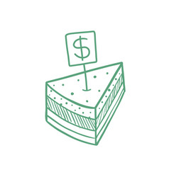 Piece Of The Financial Pie Cake Your Share