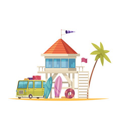 Lifeguard House Icon