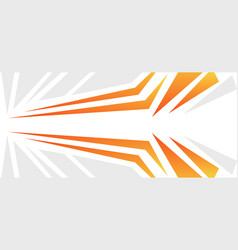 Abstract Orange Decal Sharp Sports Background